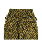 24AW  KAPITAL Hirata and Hongri Casual Lamb Wool Printed Floral Warm Loose Straight Leg Pants for Men