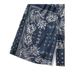 25SS KAPITAL Hirata and Hongri Casual Cashew Flower Print Adjustable Elastic Loose Shorts for Men