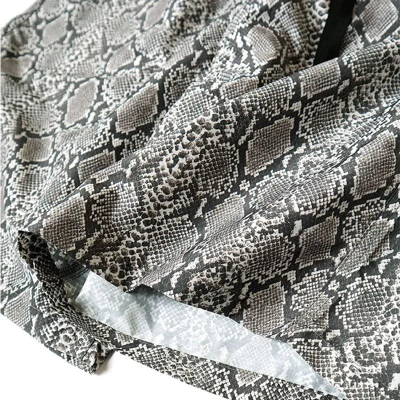 22SS KAPITAL Hirata and Hongri Style Snake Print Breathable Men's and Women's Loose Casual Shorts