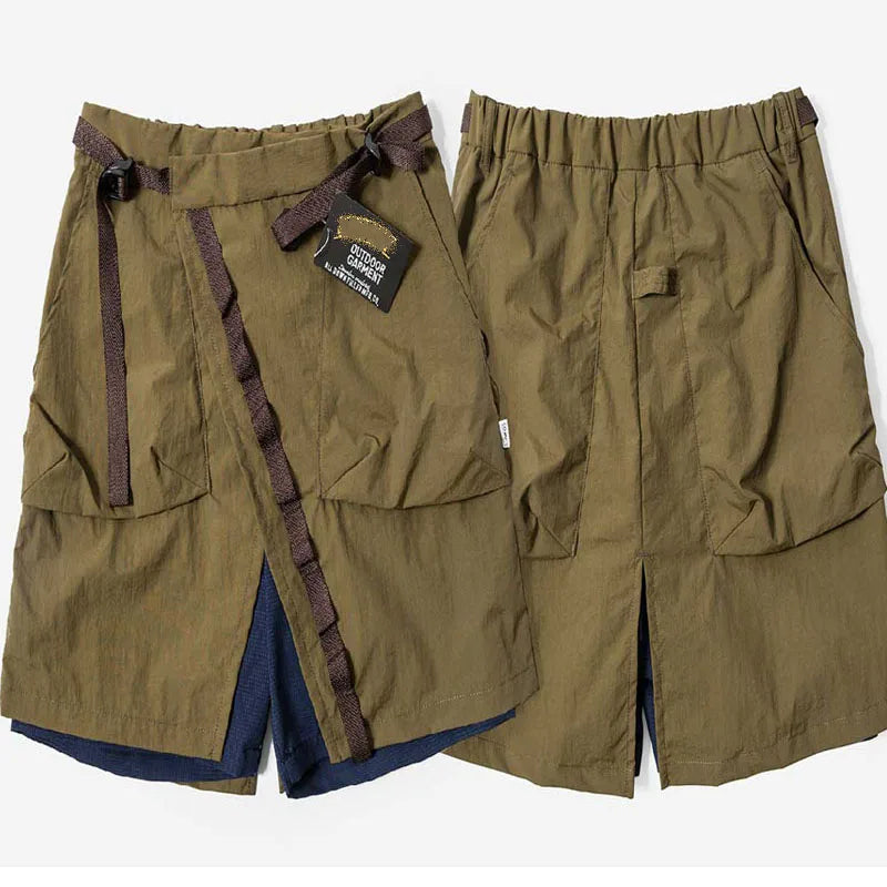 COMFY Waterproof Functional Pants Wrapped in Casual Outdoor Shorts Summer CMF Cropped Trendy Men's Pants