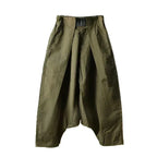 19SS Kapital Pleated Elastic Waist Cotton Low-fashion Men's and Women's Loose Casual Wide Leg Pants New Arrival