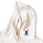24AW KAPITAL Hirata Kazuhiro hoodies Japanese Casual Flower Bird Embroidery Cotton Loose Hooded Sweatshirt for Men