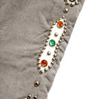 Japan Style Kapital Corduroy Side Gemstone Inlaid Casual Pants Straight Leg Denim Jeans for Men New Arrival