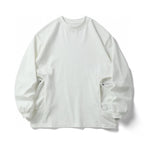 CMF Outdoor Splicing Nylon Pocket Long Sleeve T-shirt Loose Cotton Base Shirt for Men and Women Sweatshirts