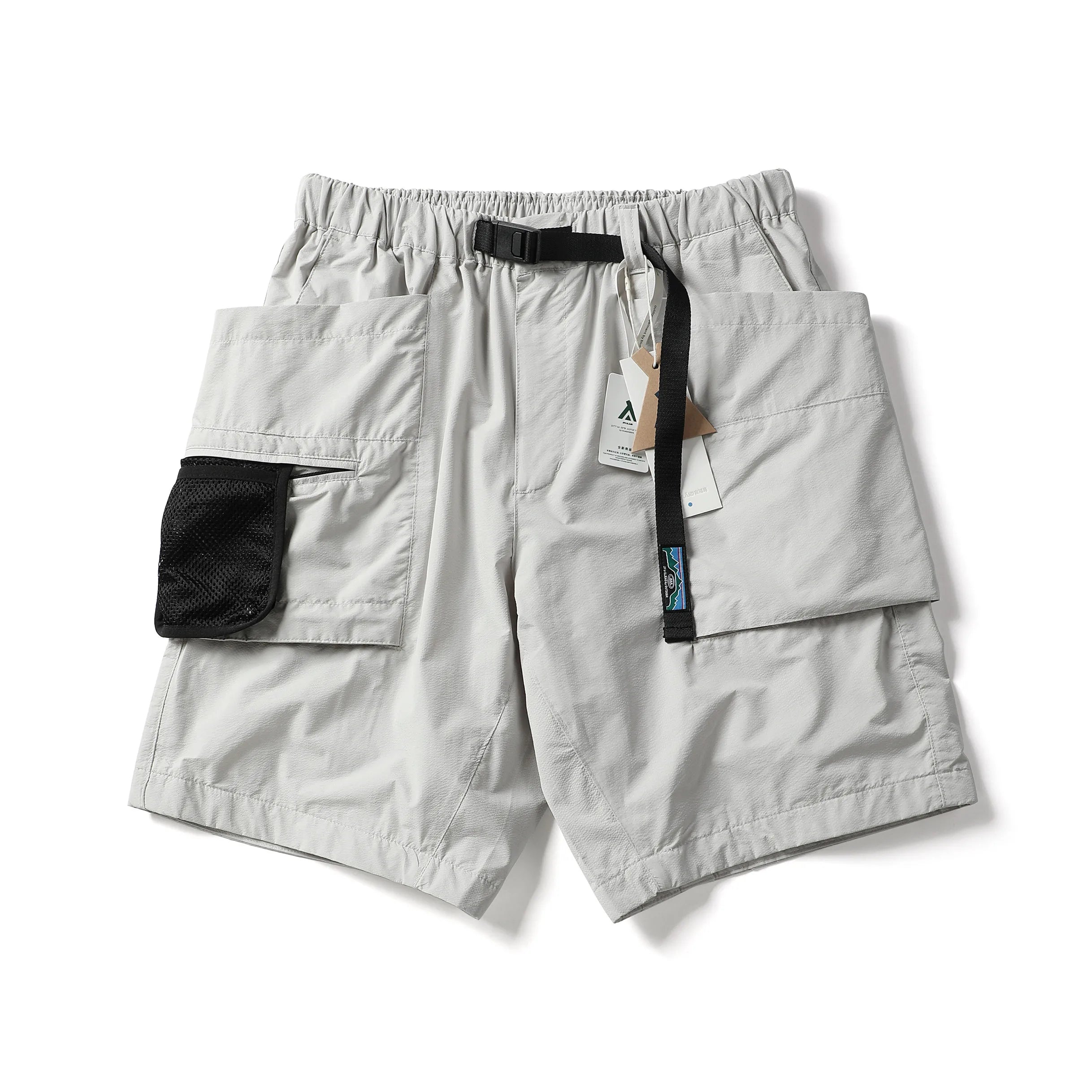 KAPITAL VINTAGE Japanese Retro Large Pocket Bag Short Multi Pocket Men's and Women's Loose Straight Tube Shorts