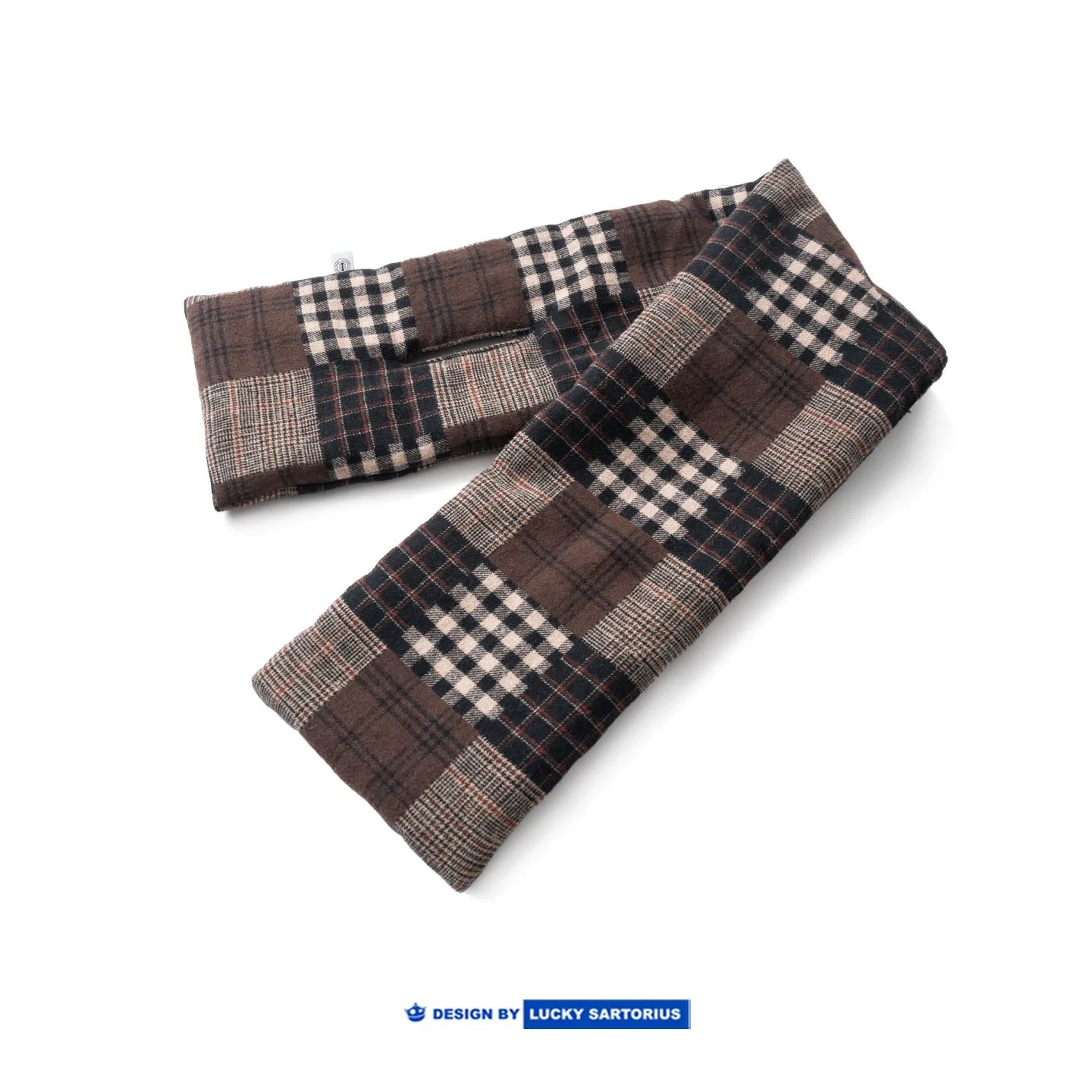 Japanese Retro Style Scarf for Men and Women Winter Warmth Thick Rectangular Scarves