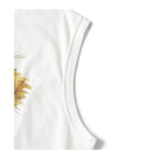 25SS KAPITAL Hirata and Hongri Style Tank Tops Casual Fun Printed Cotton Loose Round Neck Sleeveless Vest T-shirt