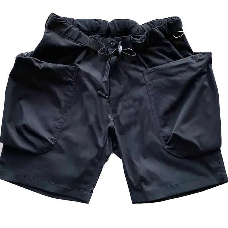 COMFY 24SS Waterproof Large Pocket Outdoor Shorts Trendy Japanese Five Quarter Pants