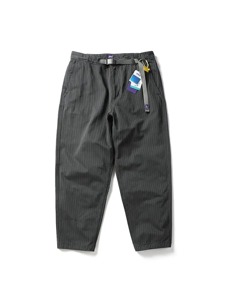 Japanese Trend Cityboy Jeans Retro Washed Workwear Pants Men's Loose Slightly Tapered Pants