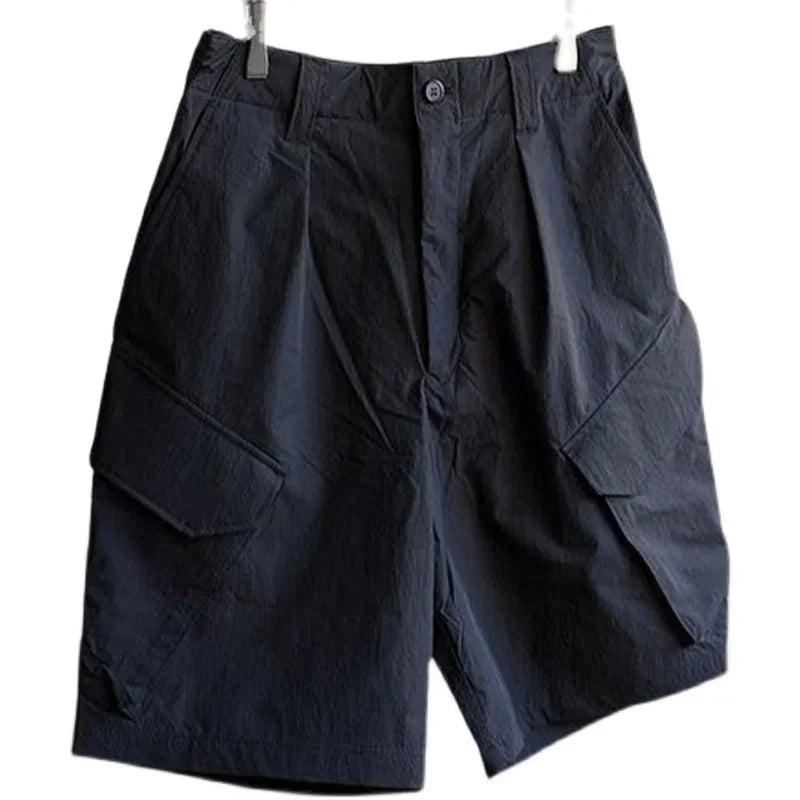 New Arrival IS-NESS 22SS Loose Casual City Boy Popular Pants Shorts Trendy Capris for Men