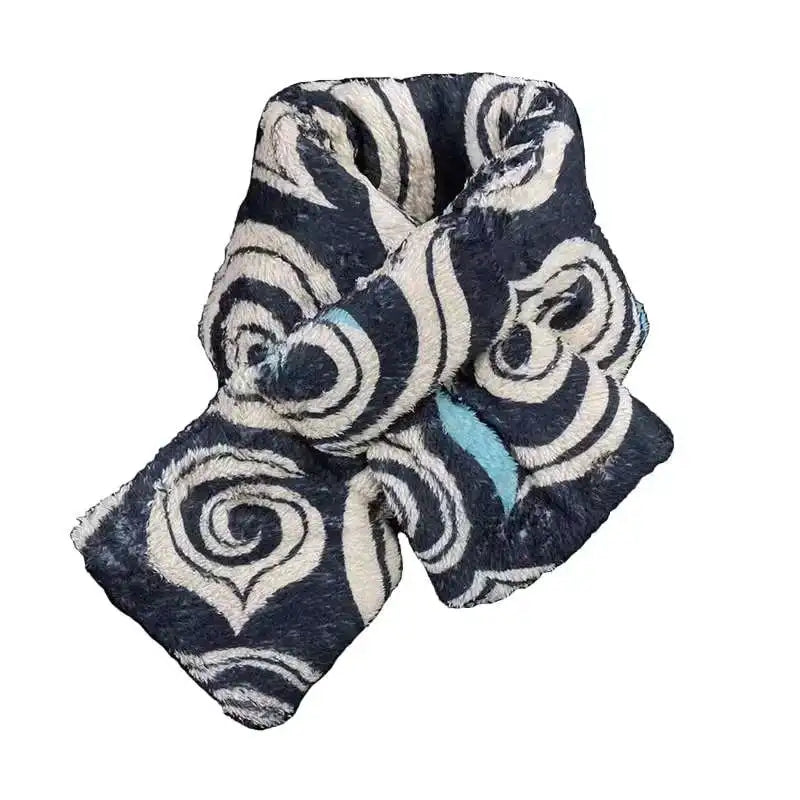 KAPITAL Hirata Kazuhiro's New Japanese Plush Thick Scarf Retro Trendy Versatile Couple Cotton Scarf