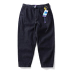 Japanese Trend Cityboy Jeans Retro Washed Workwear Pants Men's Loose Slightly Tapered Pants
