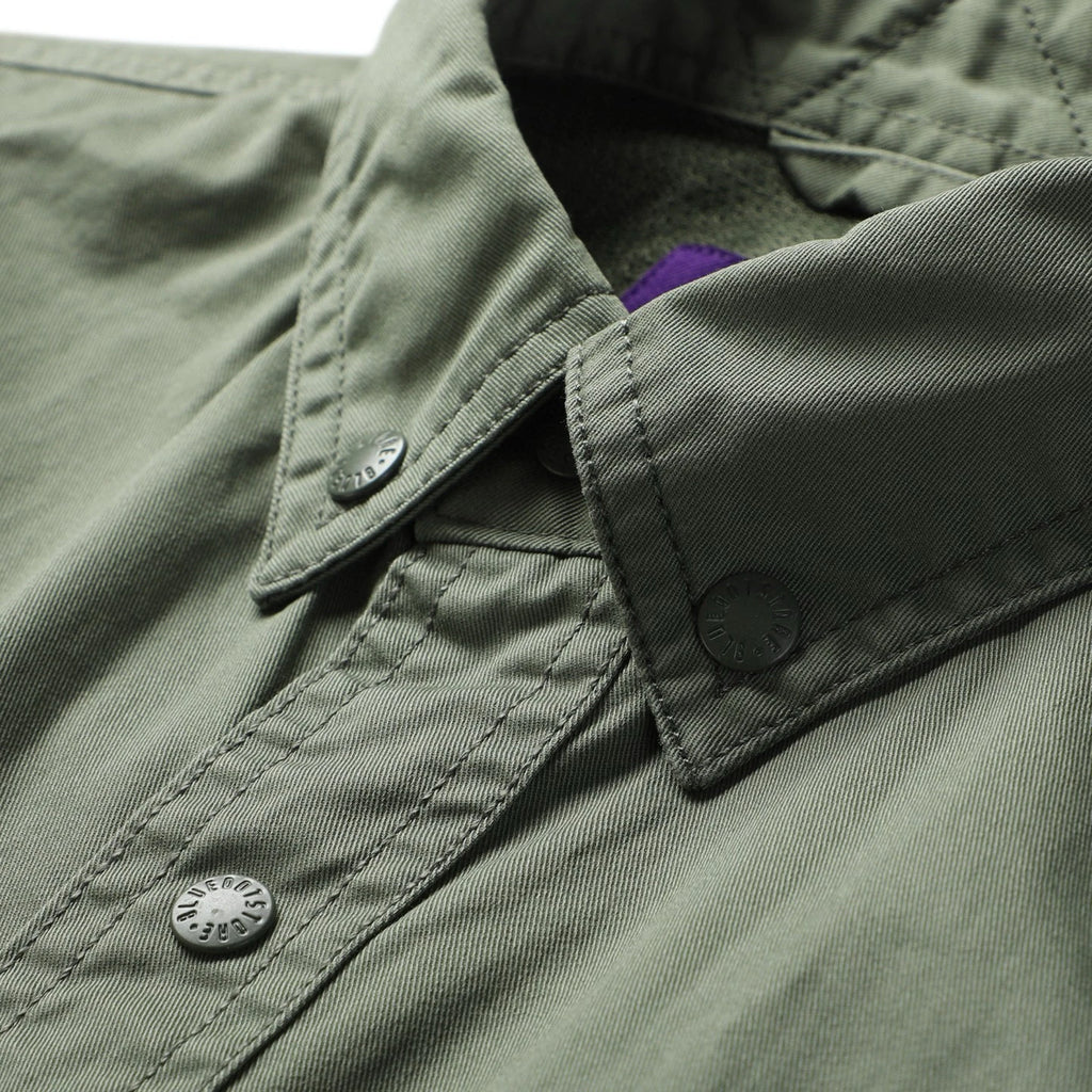 25SS Japanese Classic Pure Cotton Washed Multi Pocket Workwear Long Sleeved Men's Cityboy Loose Shirt