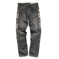 KAPITAL Hirata Kazuhiro Japan 24SS Classic Rivet Set Diamond Casual Cowboy Gemstone Craft Men Vintage Jeans Pants